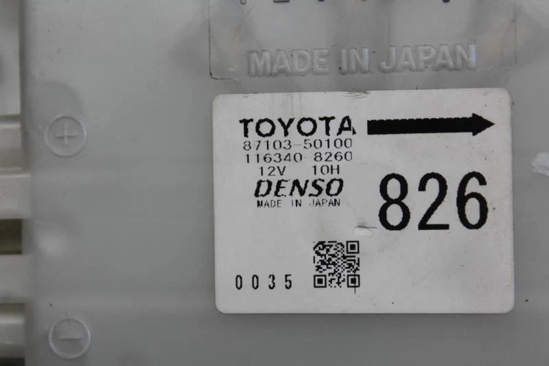 Lexus LS460 LS460L 2007 calentador delantero soplador motor 87103-50100 Foto 4 de 4