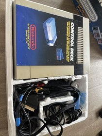 Nintendo NES Control Deck Console Boxed PAL Variant with Controller and Manuals