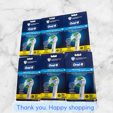 FOR 6 ORAL-B PRECISION CLEAN Replacement Toothbrush Heads 5ct "X" BRISTLES NEW