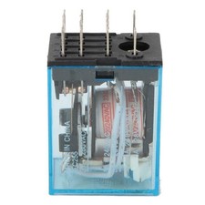 MY4N-J MY4N MY4 220V 14 Pin 220VAC Relè Nuovissimo Bobina 1pc 4NO + 4NC 5A