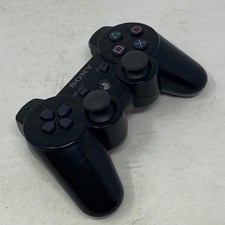 Sony PS3 SIXAXIS Wireless Controller Black CECHZC1U PlayStation 3 OEM Untested