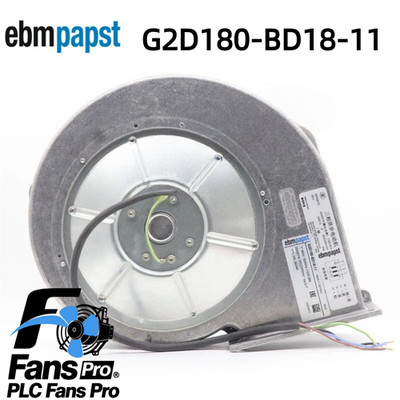1PCS New Ebmpapst G2D180-BD18-11 400V 430W Inverter Cooling Fan Fast Shipping