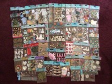 HUGE JOLEES STICKER LOT 60 Pks. Mixed Themes Many Rare HTF NEW