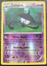 Lampent 49/114 Pokemon TCG XY Steam Siege Reverse Holo Light Play LP