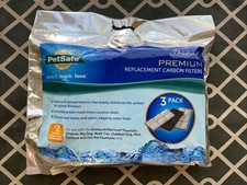 PetSafe Drinkwell Fountain #2 Activated Carbon Replacement Filters 3ct NEW