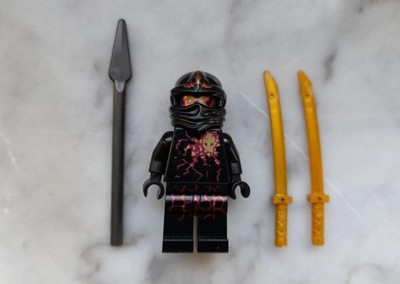LEGO Ninjago Figur NRG Cole njo0057 njo057 9572 Energy Minifigur