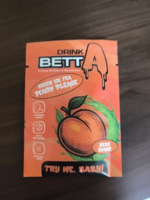 DrinkBetta Green Ice Tea Peach Please Probe 7g