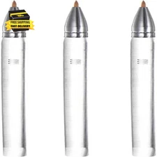 3Pcs Detail Paint Brushes 7Mm Pointed Tip 163Mm Length Nylon Hair Miniature Pain