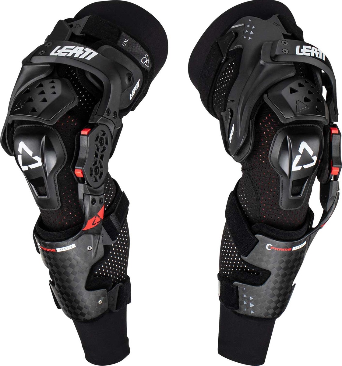 Leatt C-Frame Hybrid Knee Braces - Motocross Dirt Bike Offroad ATV
