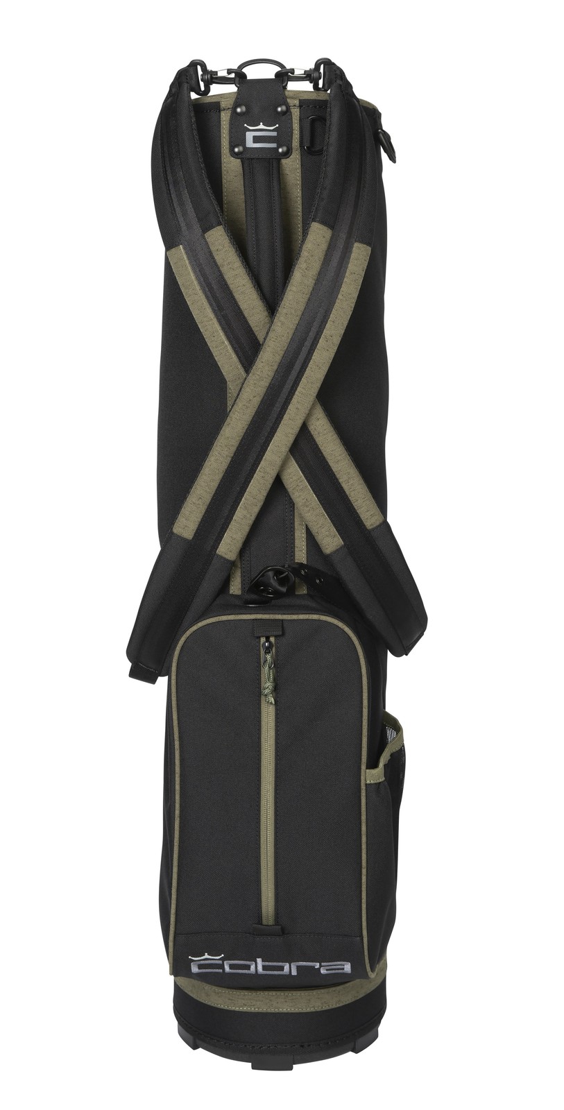New Cobra Golf Ultralight Pencil Bag Black-Moss Green