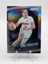 2025 Panini Prizm WNBA Emily Engstler Silver Prizm #84 Mystics