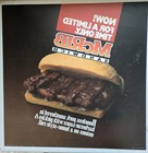 1987 McDonald's "McRibb" Translite sign 21.75" X21.75 Advertising Display  — photo 6