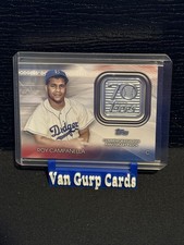 2021 Topps Update Series - Topps 70th Anniversary Manufactured Logo Patches Roy