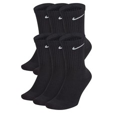Nike Unisex Adult Everyday Cushioned Training Crew Socks 6-Pack Men's 6-8