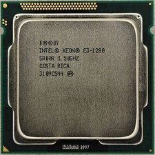 Intel Xeon E3-1280 LGA1155 CPU Quad Core 3.5GHz 8M 95W Processor