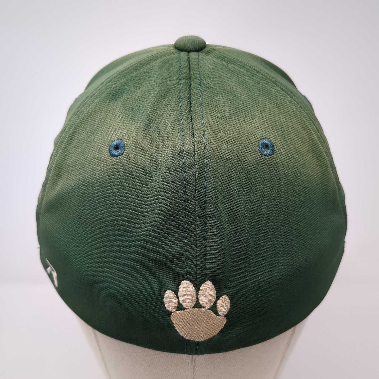 S Initial Fitted Baseball Cap Green Medium Embroi… - image 6