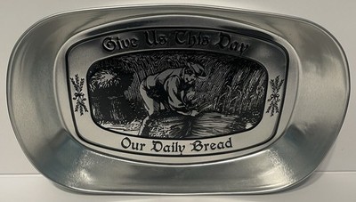 Dat'l Do-It, Inc Aluminum ''Give Us This Day - Our Daily Bread'' Tray