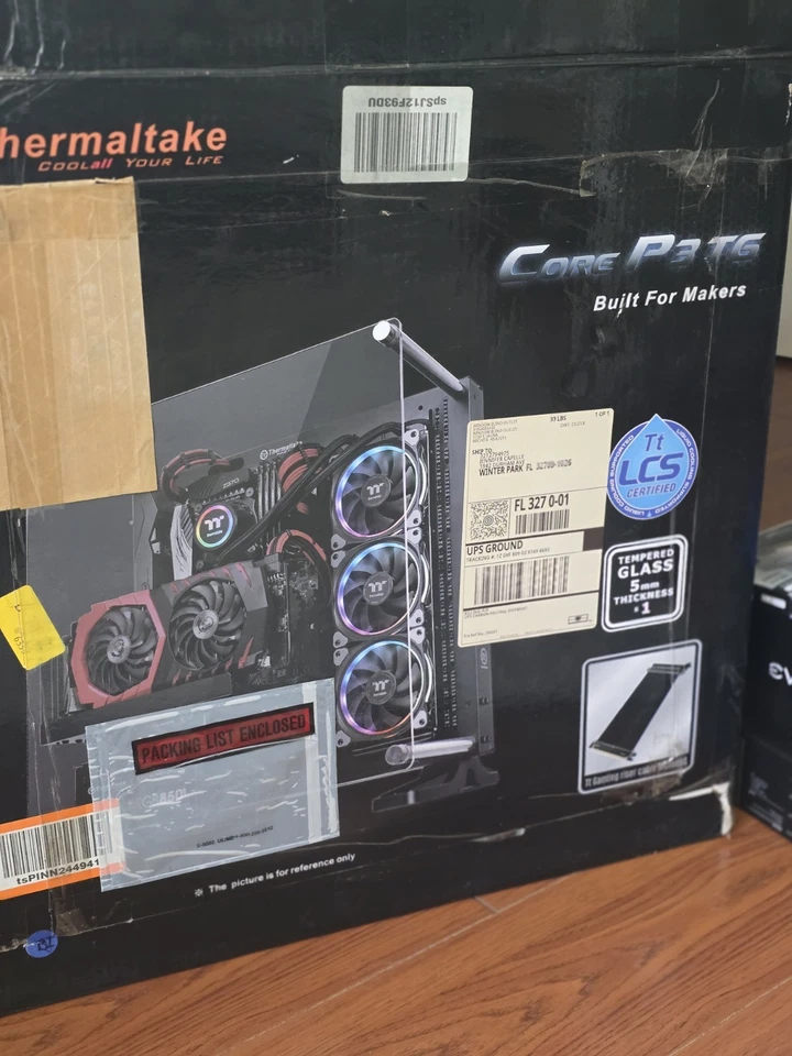 Thermaltake Core P3 TG Open Air Glass Custom PC - Image 4 of 4