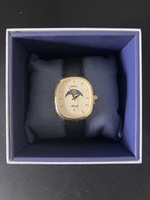 Timex Noah Moon Phase Watch Gold/Black Leathe...