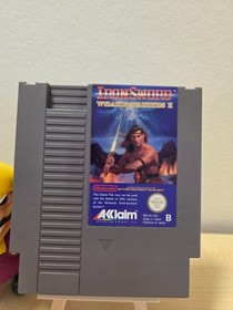 Nintendo NES Spiel Wizards & Warriors II 2 Iron Sword Top Zustand und getestet