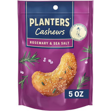 PLANTERS Cashews Rosemary & Sea Salt Trail Mix Snack Pack 5oz Bag