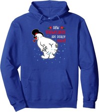 Funny Snowman How Snowflake Are Really Made Xmas Unisex Hooded Sweatshirt