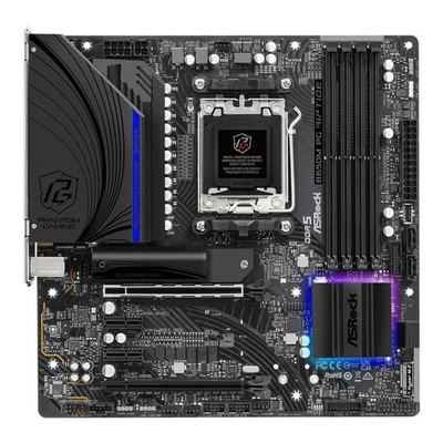 ASrock B650M PG RIPTIDE /AMD B650/DDR5/SATA3/M.2/USB3.1/PCIe4.0/AM5/mATX Mainboa