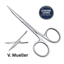 Mueller OP5690 Stevens Tenotomy Scissors, B/B, Curved, 4" -Ultrasonic Cleaned