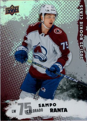 2021-22 Upper Deck '21-22 Rookie Commemorative Class #RC26 Sampo Ranta - HKY