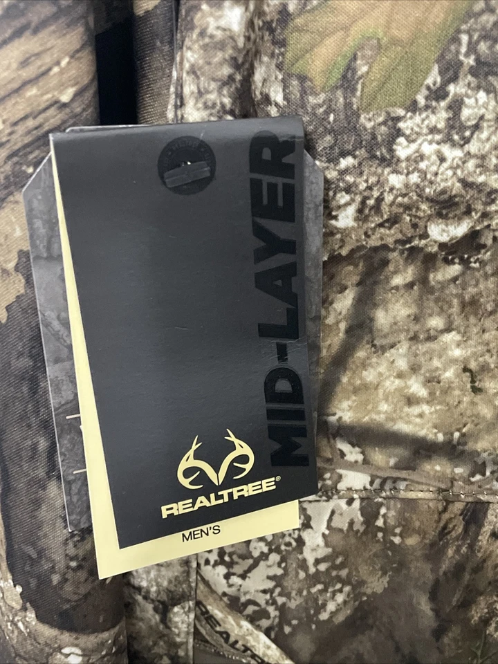 Realtree Edge Scent Factor Mid-Layer Jacket Men's Size L/G Hunting Winter NWT HE - Image 3 of 4