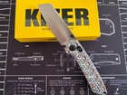 Kizer Madrac Vortex Micarta #68 out of #100 Exclusive Blade City Serialized — photo 1