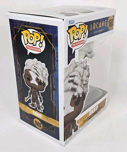 Funko Pop Vinyl Figur Animation Ekko Arcane League of Legends 1603 BESCHÄDIGTE BOX - Bild 3 von 7