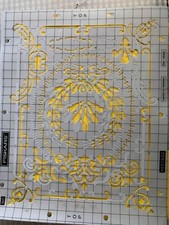 Fiskars ShapeBoss Embossing Stencil - Heritage Pattern - 5621 Craft Tool