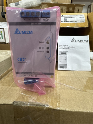 Delta DRM-24V480W3PN Power Supply  3AC/24VDC/480W 20A BRAND NEW