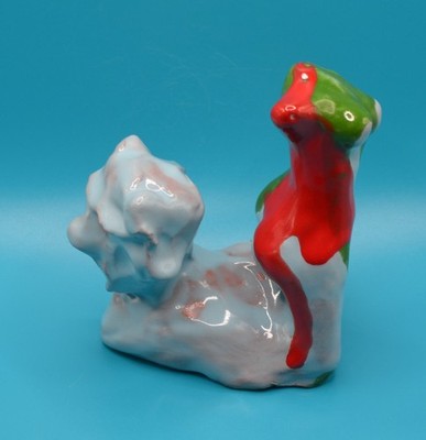 ''SHAMHAT and ENKIDU''-Expensive Experimental Clay Sculpture. Unique & wonderful.
