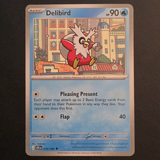 Delibird 018/086 Chaos Rising Common Regular Pokemon TCG English 2026