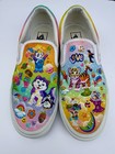 RARE Lisa Frank Inspired Hand Painted Vans Shoes - Size 8.5W/7M  - Only 1 Made — photo 1