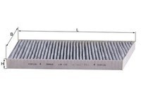 Neu - Knecht LAK129 Filter, Innenraumluft FüR MERCEDES-BENZ
