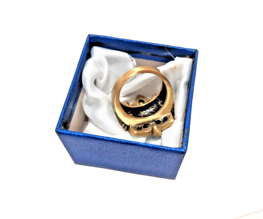 Heidi Daus Statement Cocktail Ring Turquoise Blue… - image 14