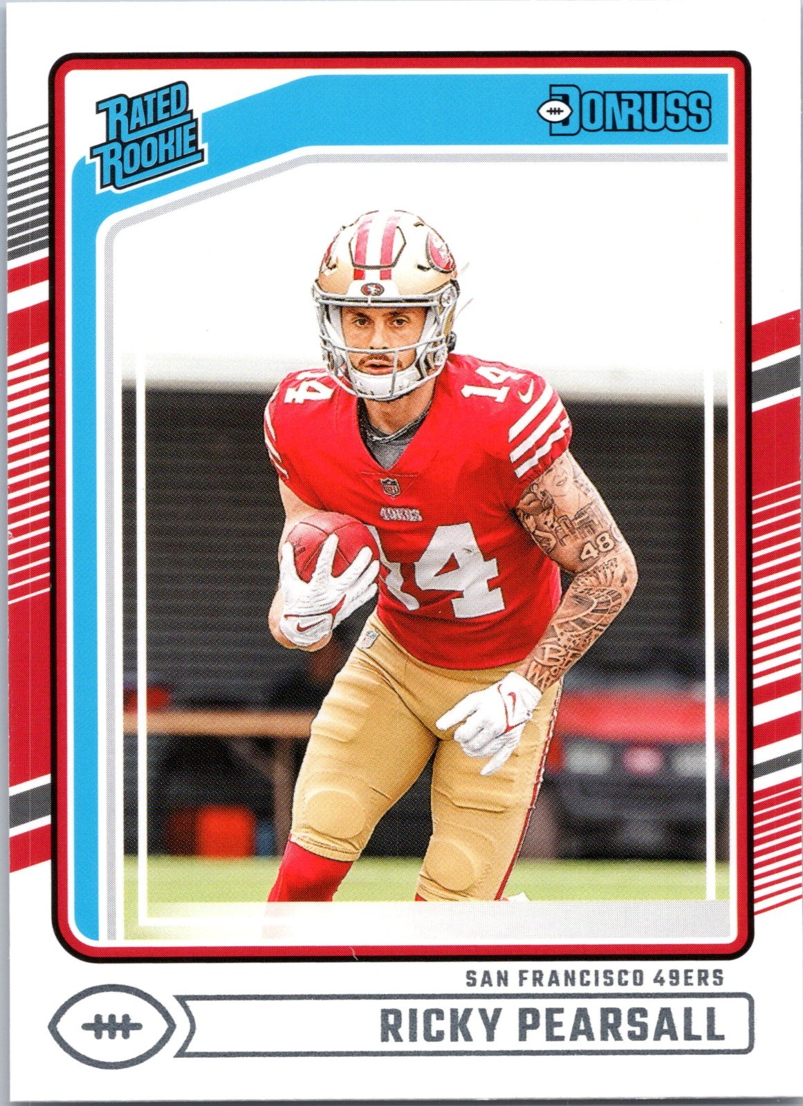 2024 Donruss Ricky Pearsall Rated Rookie #318 49ers