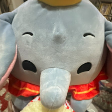 Disney Dumbo Large Plush Elephant w/ Yellow Hat  Red Outfit 2020 SMASHERS