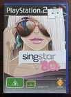 † SingStar: '80s ~ Sony PlayStation 2 PS2 game manual & case ~ PAL ~ FREE post!