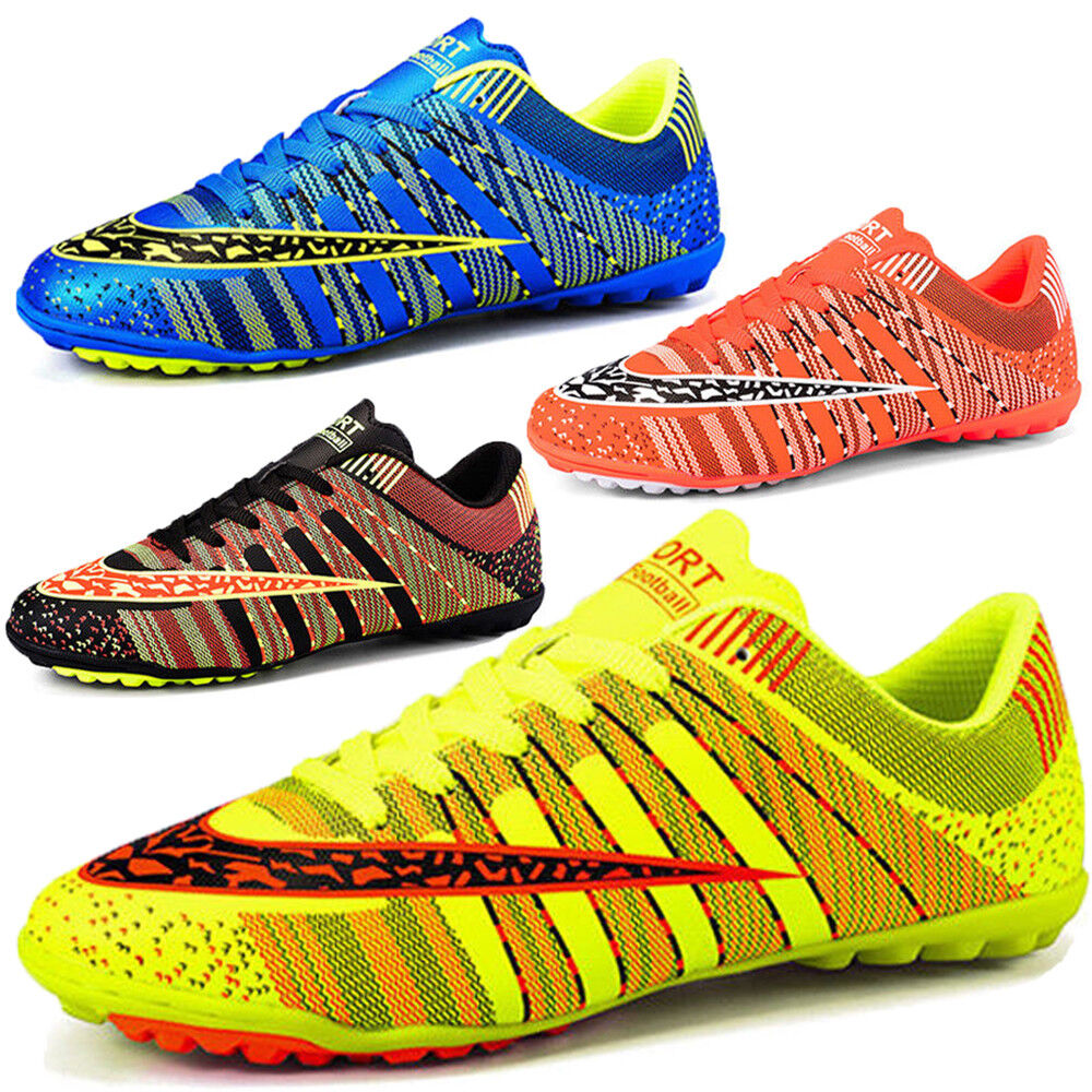 Men Soccer Shoes Indoor Turf Football Cleats Shoes Trainers Sports ...