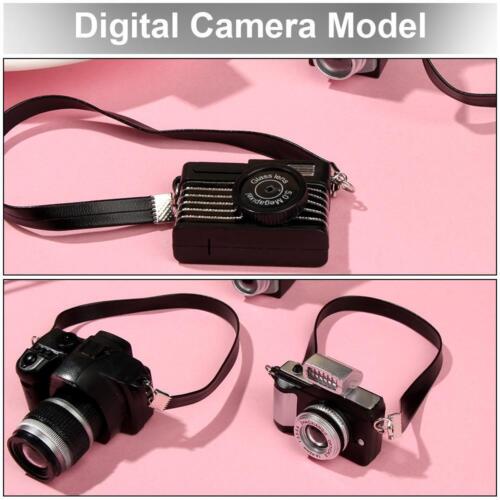 With Black Belt Shutter And Flash Digital Camera Model Miniature Dolls Camera - Picture 1 of 16