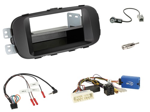 JVC Bluetooth USB DAB Lenkrad Autoradio für Kia Soul 2016-2019 schwarz - Bild 3 von 10