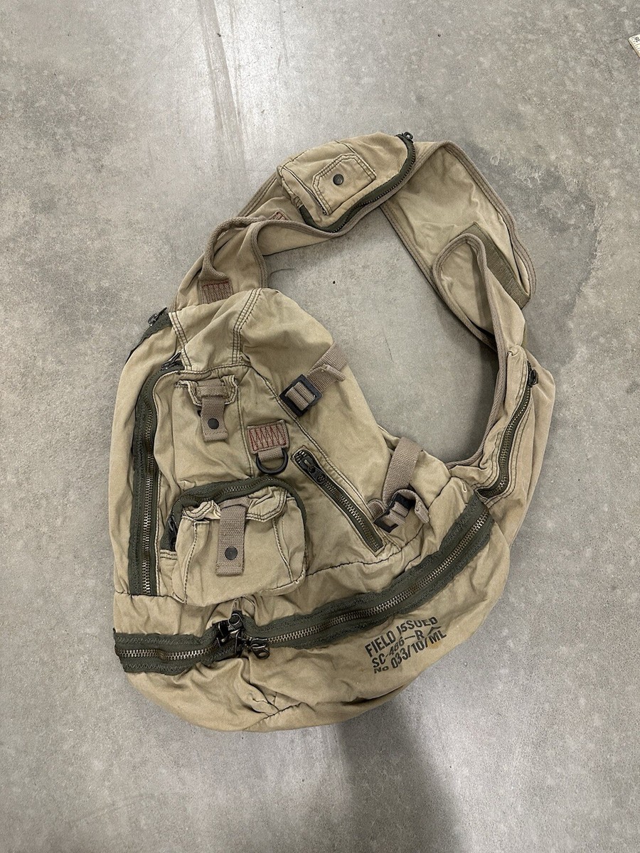 vintage old navy surplus gear punk military army crossbody bag | eBay