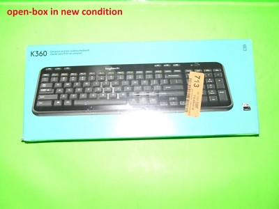 Logitech K360  Compact and Slim Wireless Keyboard - works with Windows 7,8 & 10