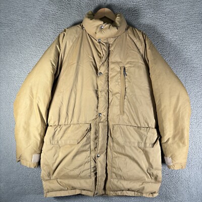 The North Face Puffer Jacket Down Quilted Brown Label USA Parka
