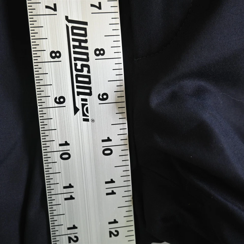 Ermenegildo Zegna 32x30 Navy 100% Wool Regular Sartorial Uniform 75U112 Pants - Image 3 of 4