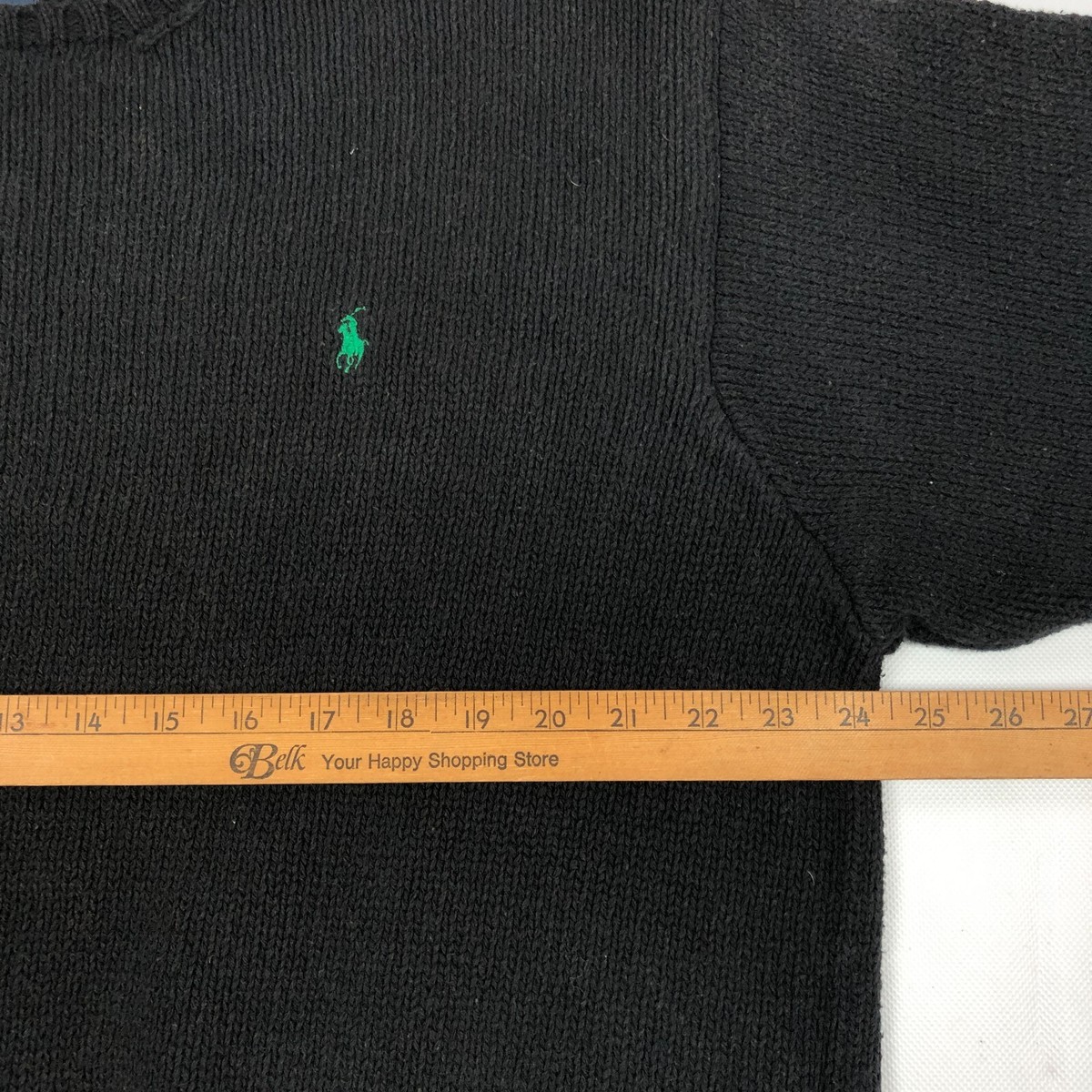 90s Ralph Lauren black cotton sweater 肉厚 s-l1200.jpg